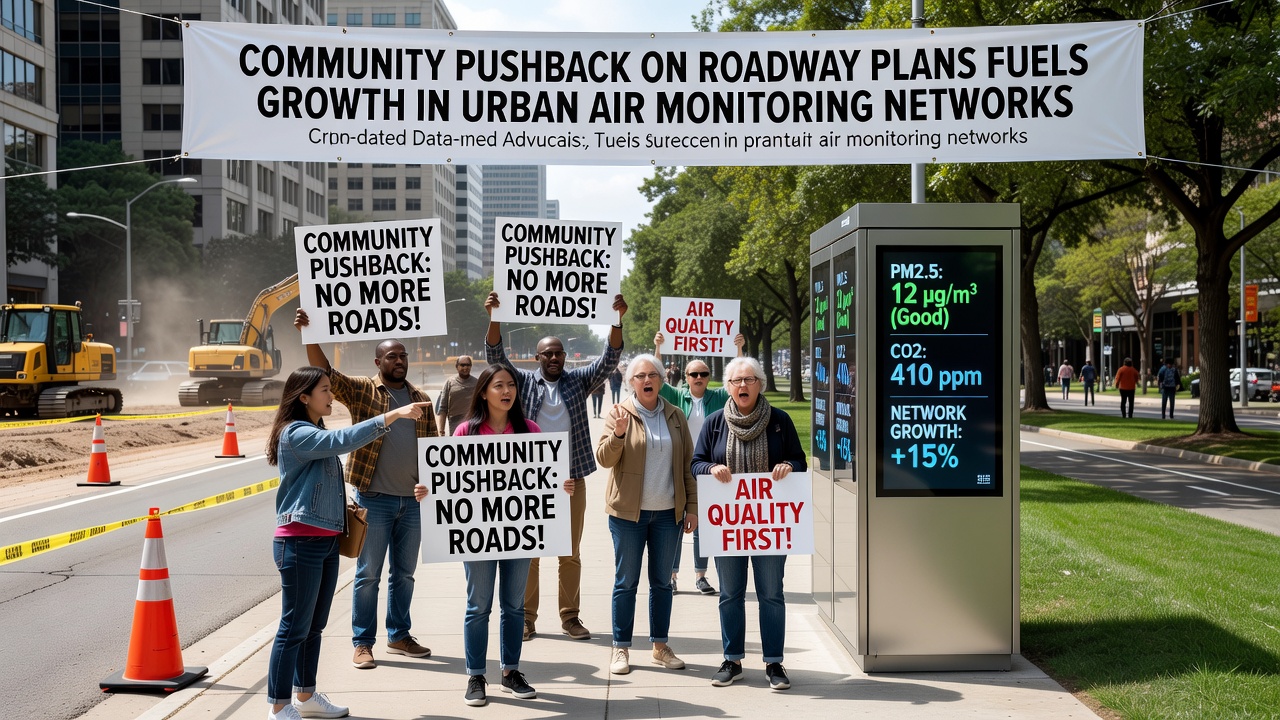 Rising Community Concerns Over Road Developments Accelerate Urban Air Monitoring Initiatives